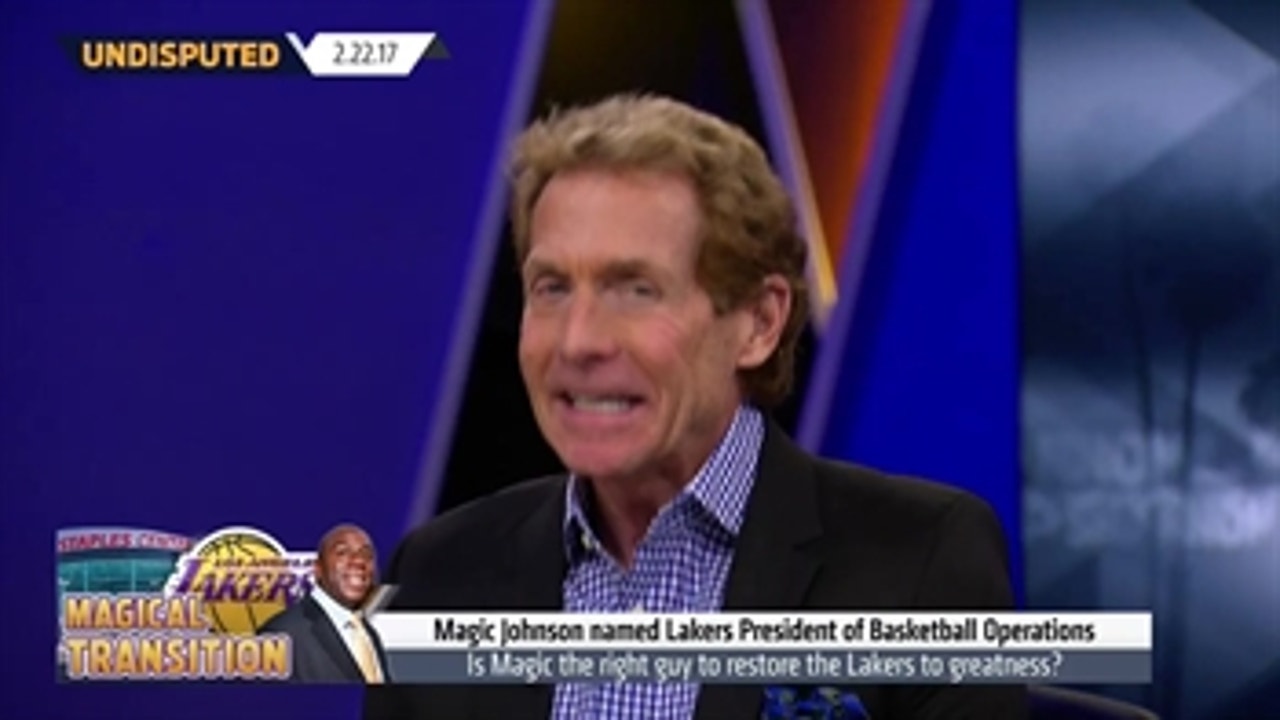 Skip Bayless: Magic Johnson will turn around the Lakers ' UNDISPUTED