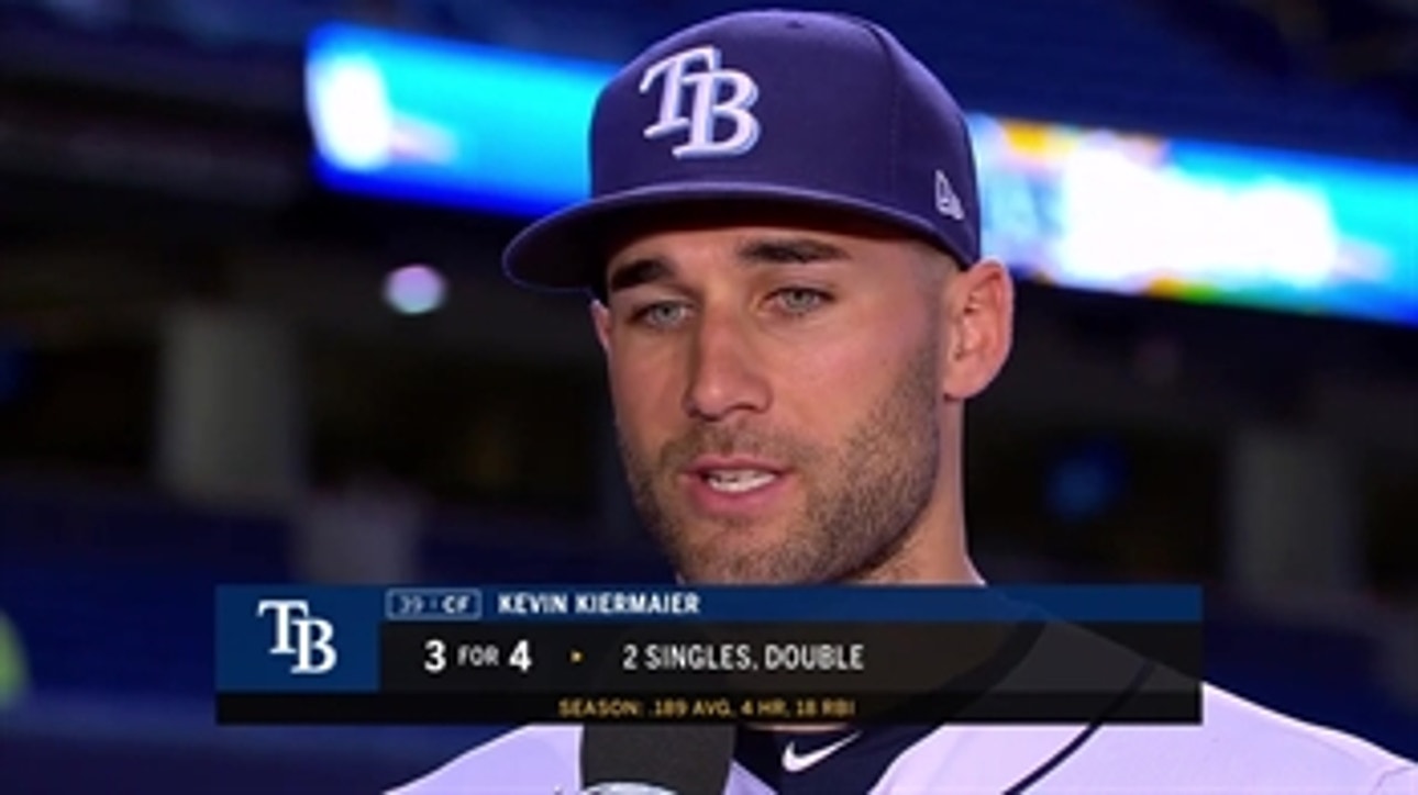Kevin Kiermaier on Rays' 1-0 win over Royals in series opener
