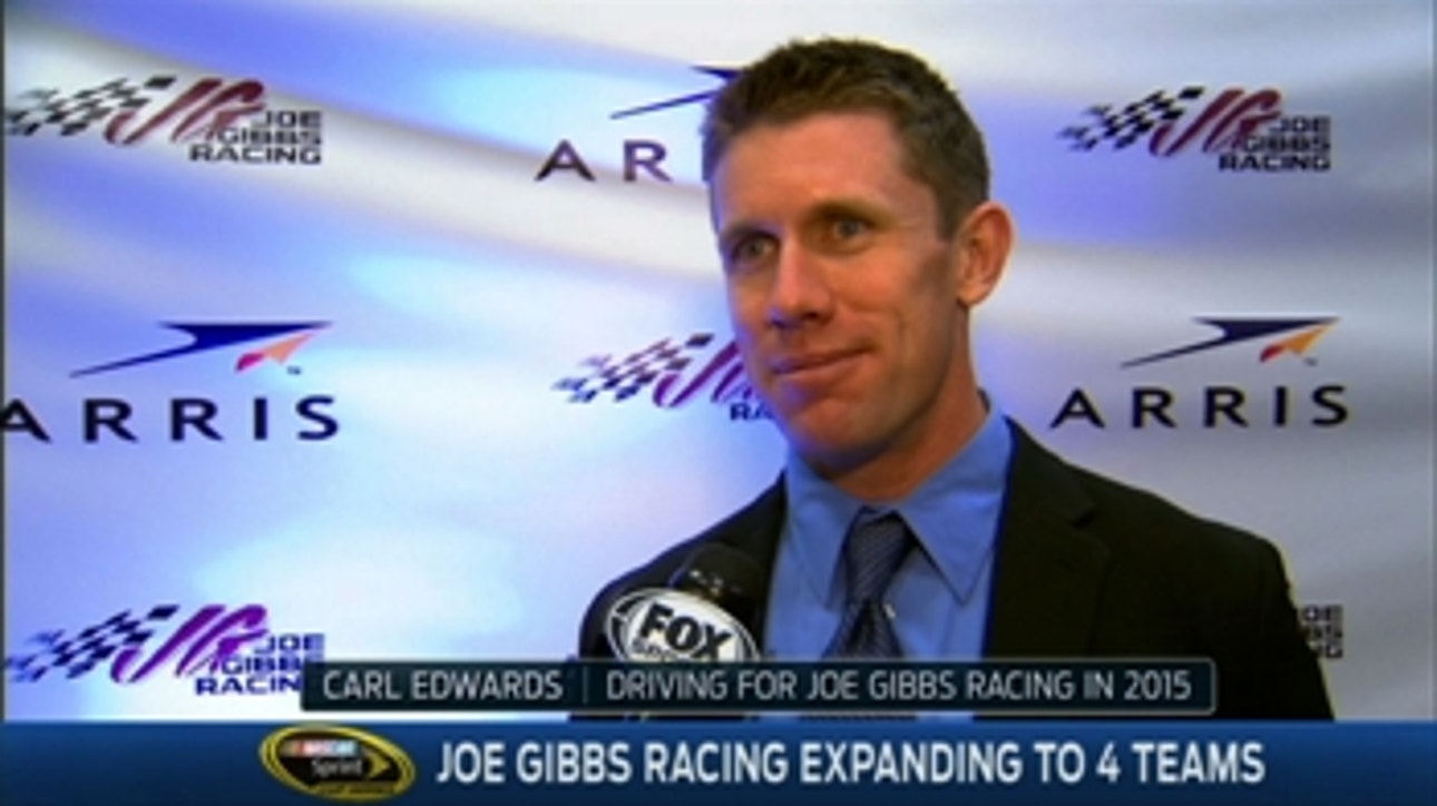 Carl Edwards to Joe Gibbs Racing in 2015