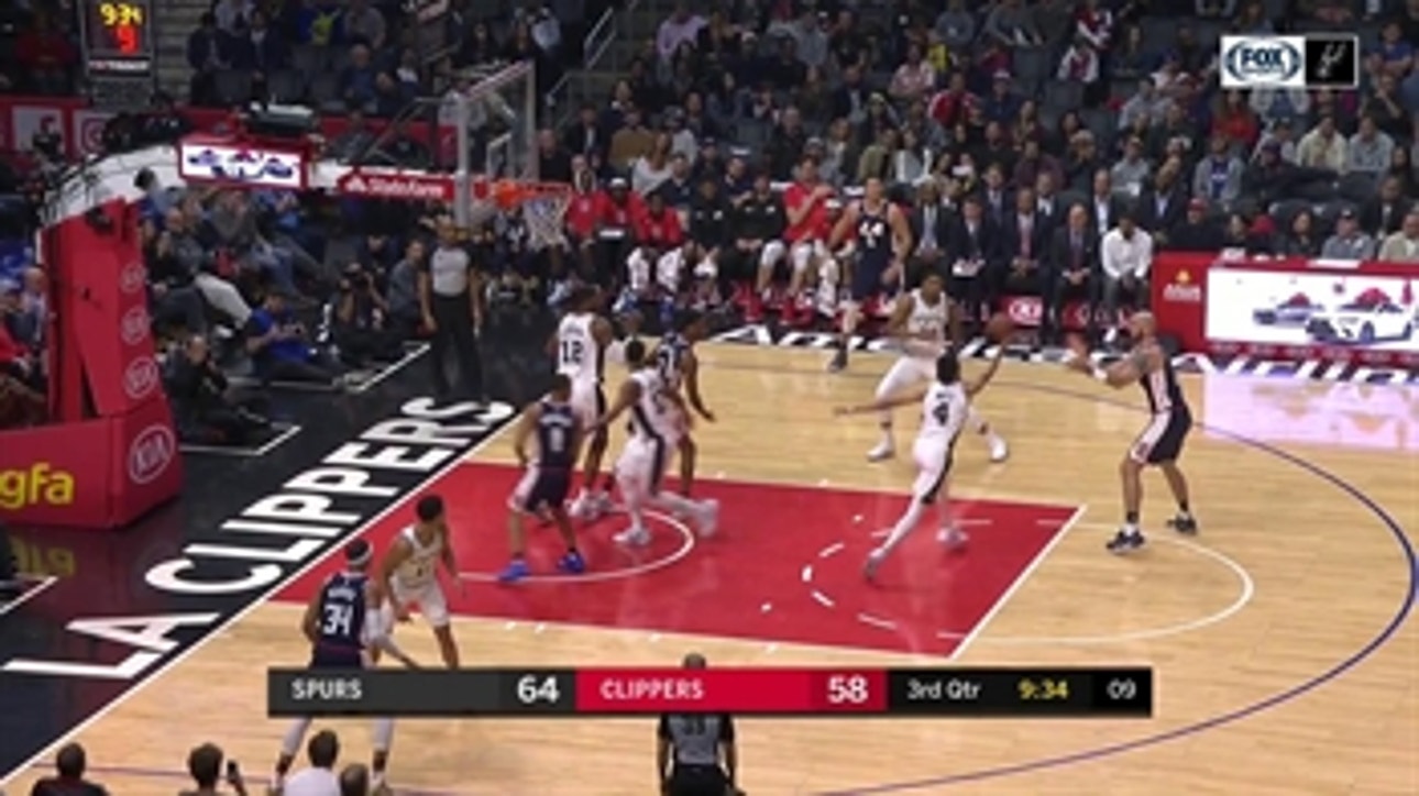 HIGHLIGHTS: Derrick White Steals it, Rudy Gay finishes