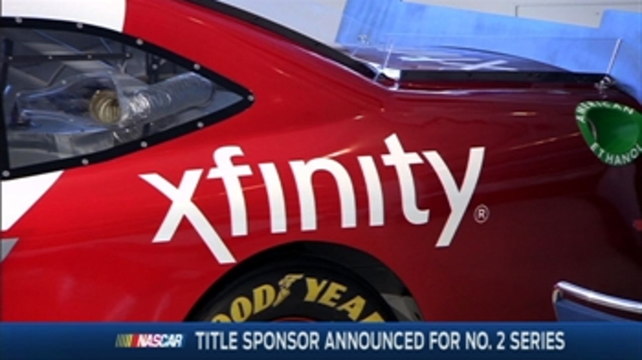 NASCAR Announces Xfinity as Title Sponsor for No. 2 Series