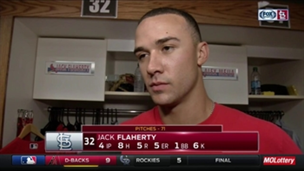 Jack Flaherty: 'Yadi did a good job of keeping me calm' in MLB debut