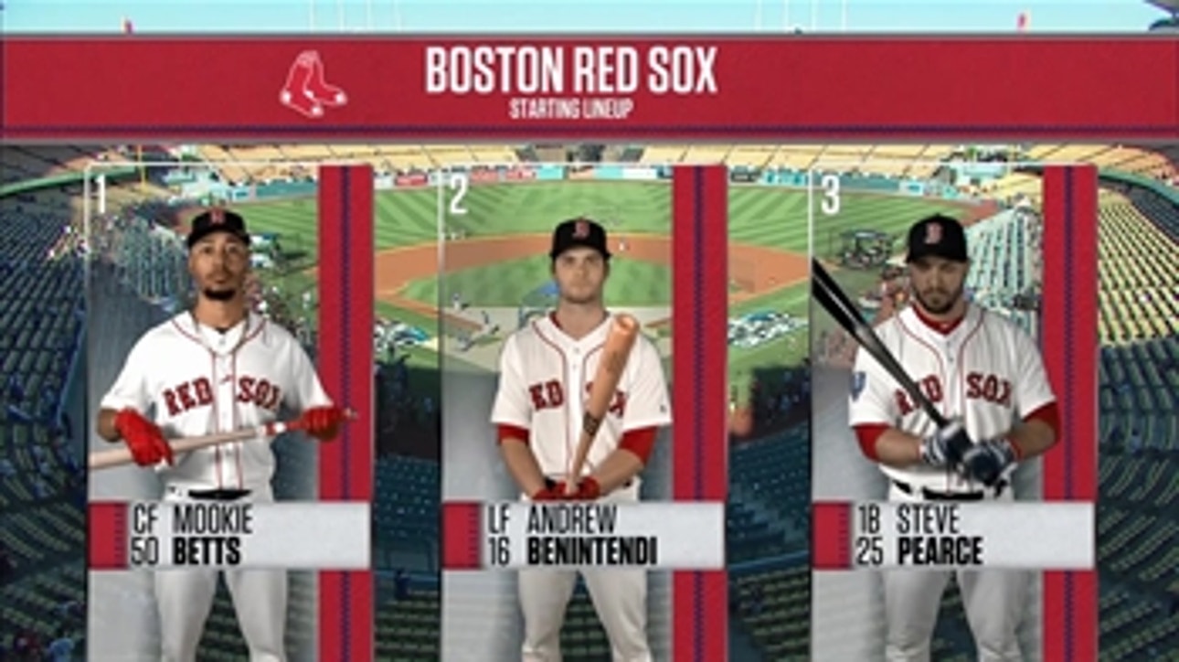 Tom Verducci previews the Red Sox's lineup for Game 4