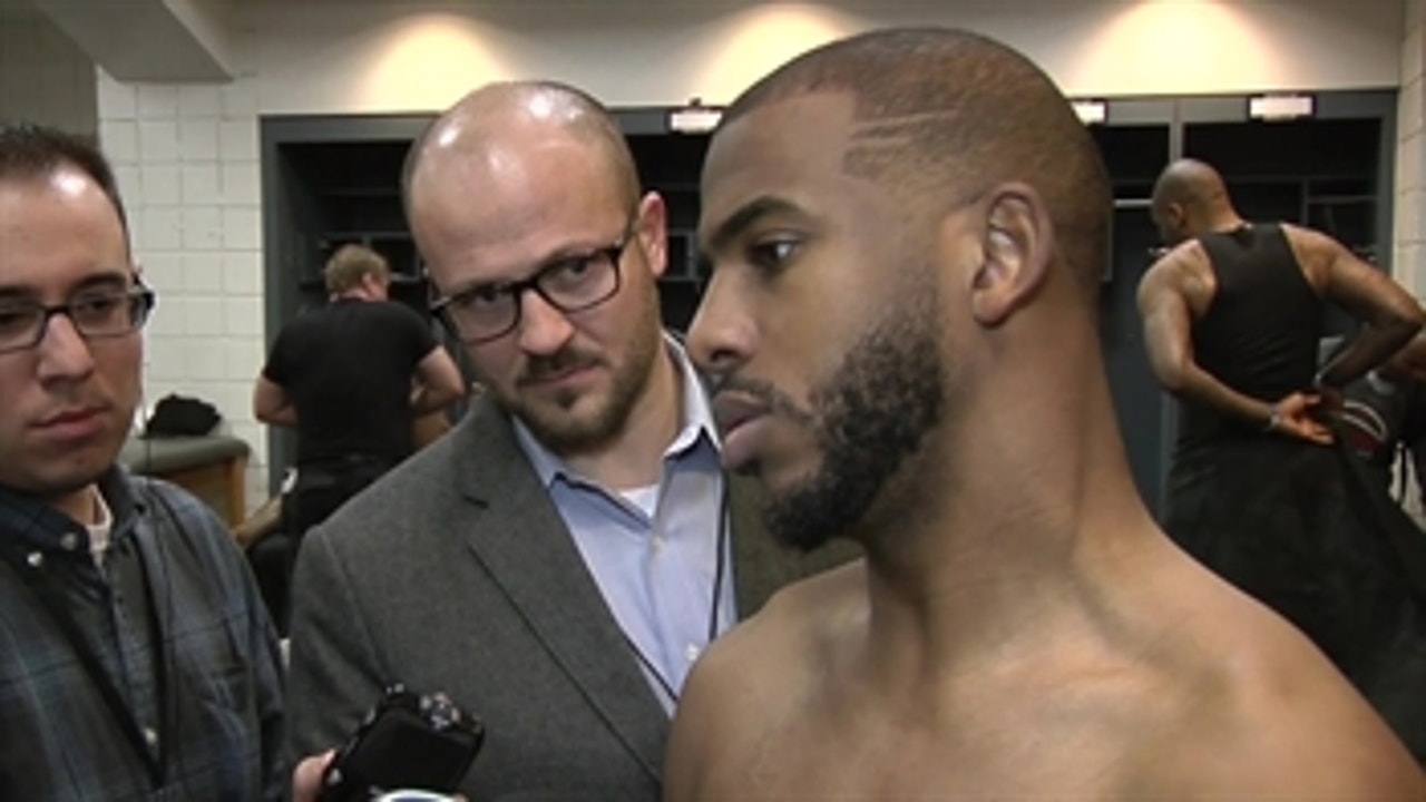 Chris Paul postgame: 'It started with me'
