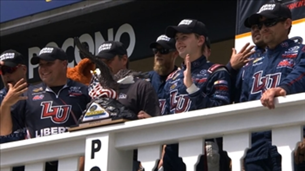 TRUCKS: William Byron Sets New Rookie Record with 5th Win - Pocono 2016