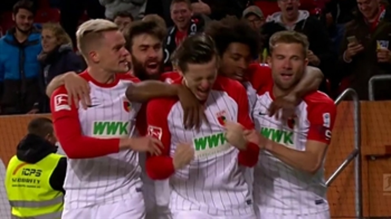 FC Augsburg vs. RB Leipzig ' 2017-18 Bundesliga Highlights