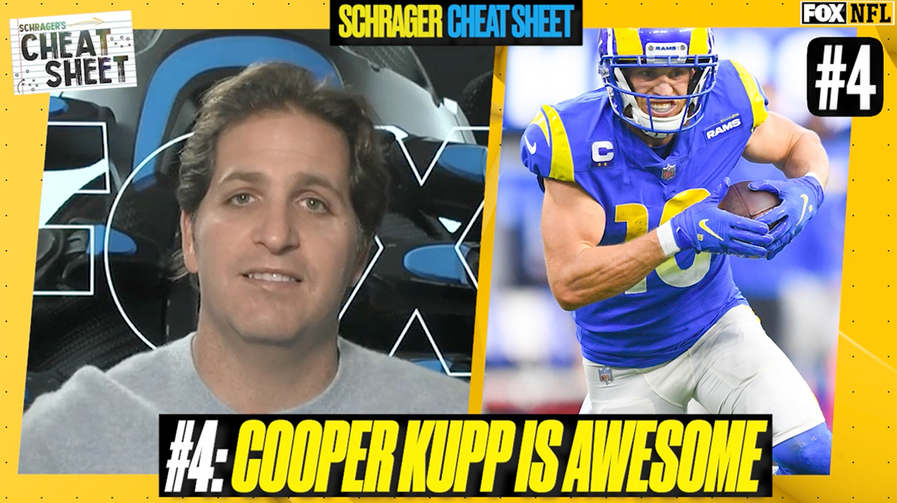 'He's a coach on the field' — Peter Schrager on Cooper Kupp ' Cheat Sheet for Week 14