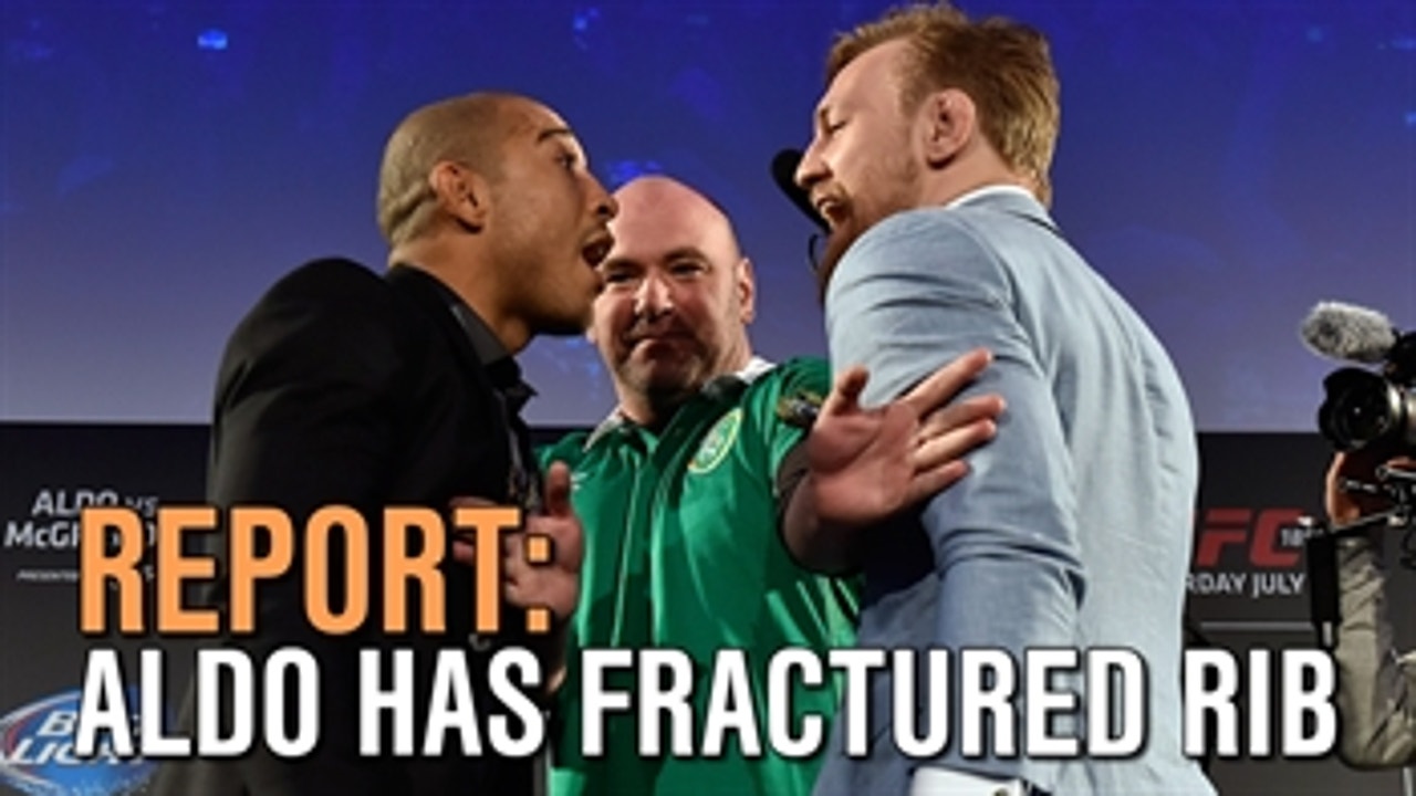 Report: José Aldo has fractured rib