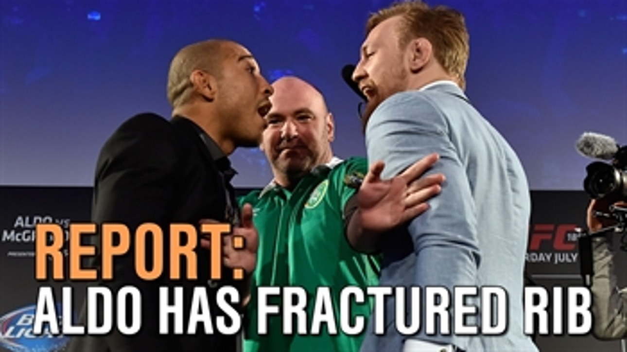 Report: José Aldo has fractured rib