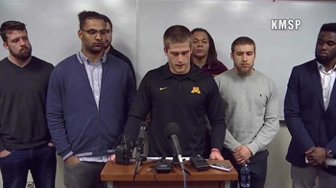 FULL PRESS CONFERENCE: Minnesota WR says Gophers football players will end boycott