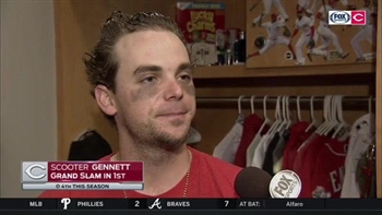 A grand Scooter Gennett after his history making night