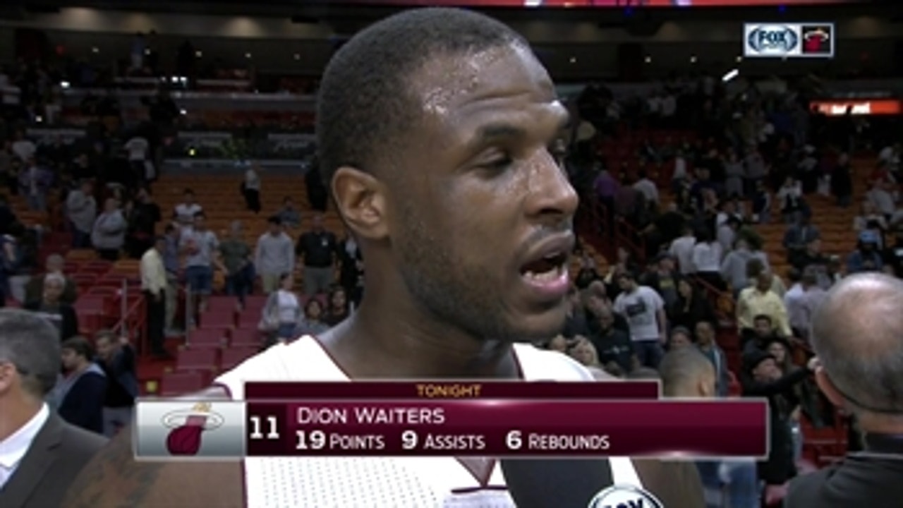 Dion Waiters scores, dishes to aid Heat's eighth straight win