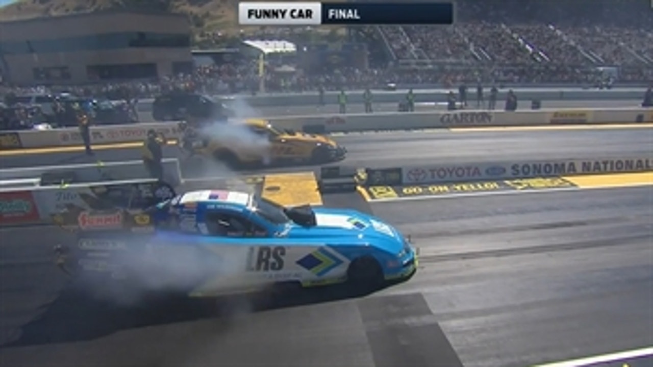 J.R. Todd Wins Funny Car Final at Sonoma | 2017 NHRA DRAG RACING