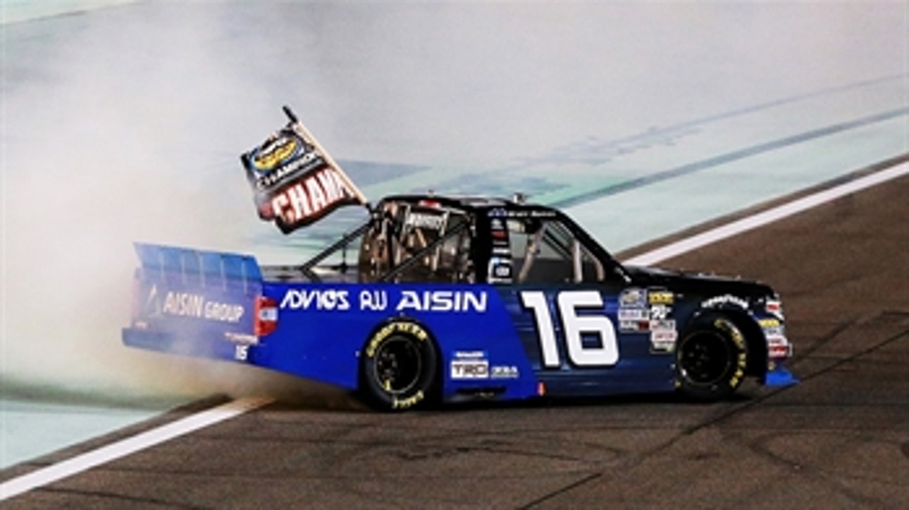 Brett Moffitt wins at Miami and clinches the 2018 Truck Series championship | FOX NASCAR