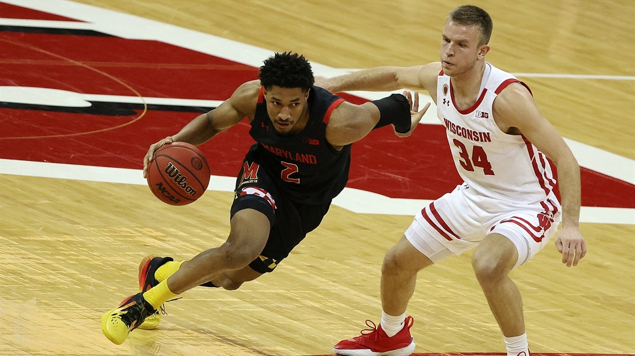 Maryland upsets No. 6 Wisconsin, 70-64, behind Eric Ayala's clutch performance