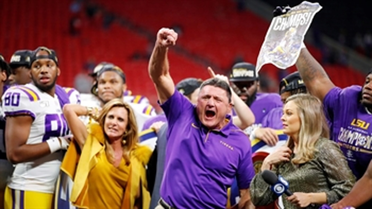 No. 2 LSU takes down No. 4 Georgia 37-10 to win the SEC championship and clinch a spot in the CFB playoff