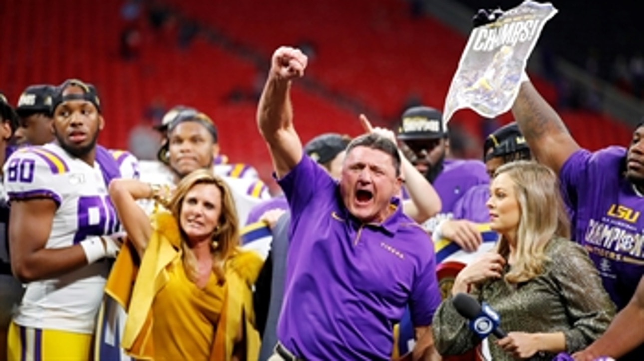 No. 2 LSU takes down No. 4 Georgia 37-10 to win the SEC championship and clinch a spot in the CFB playoff