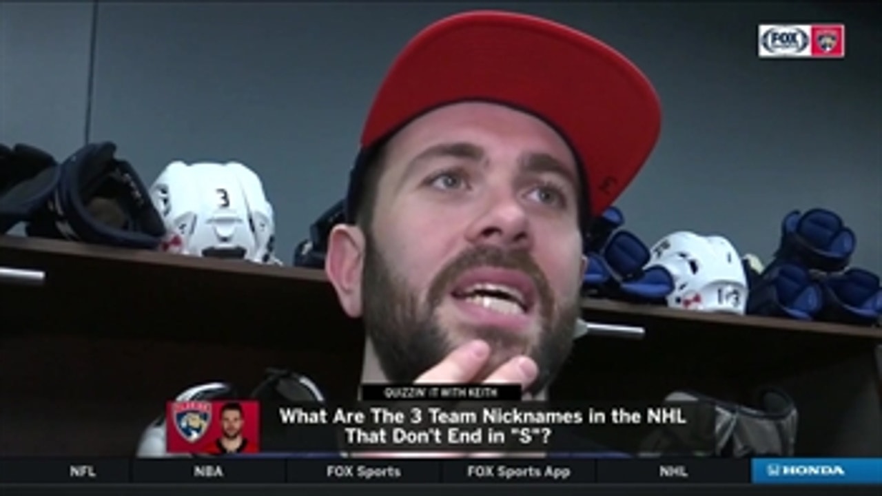 Quizzing it with Keith: How much hockey trivia does Yandle know?