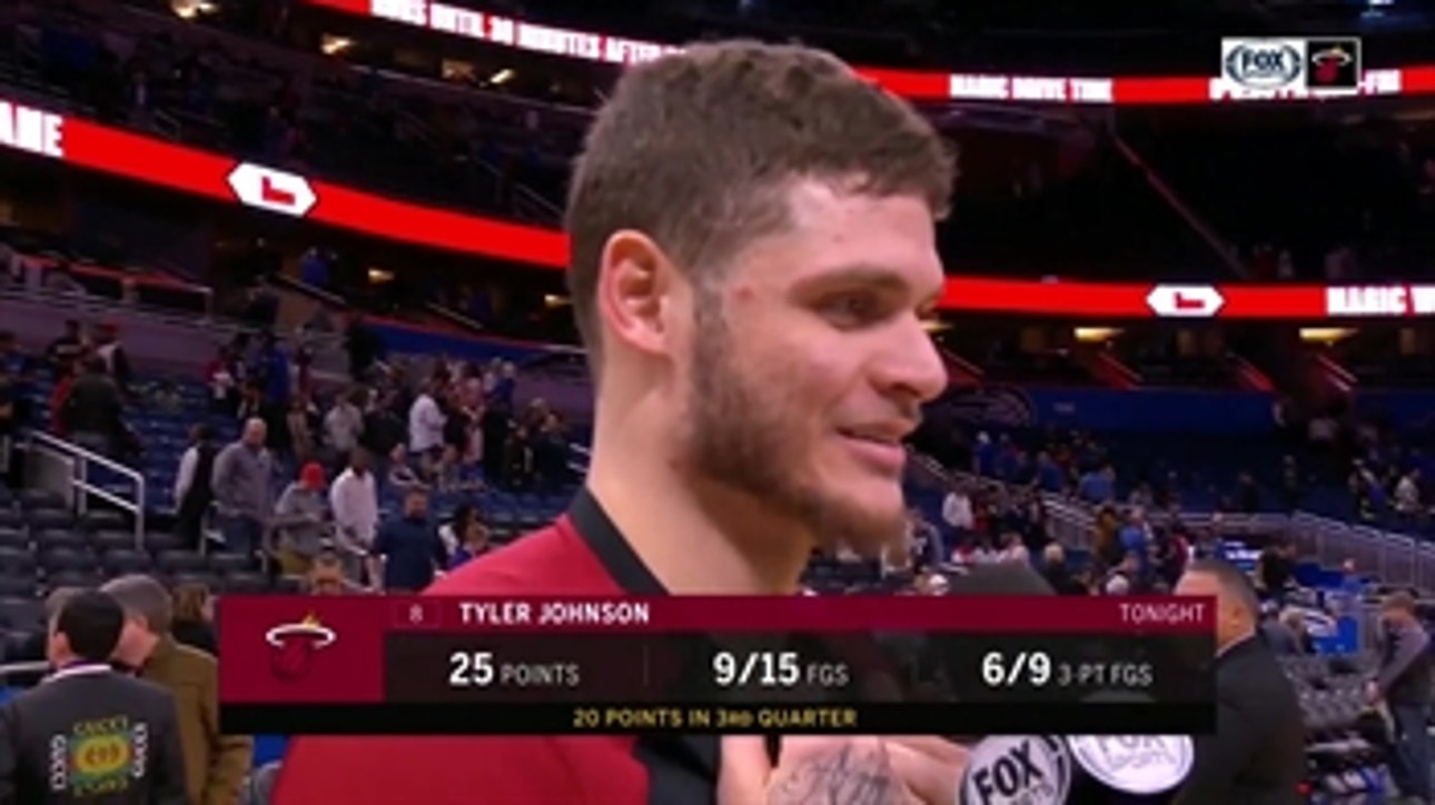 Tyler Johnson not fazed by being a late addition to Heat's starting lineup