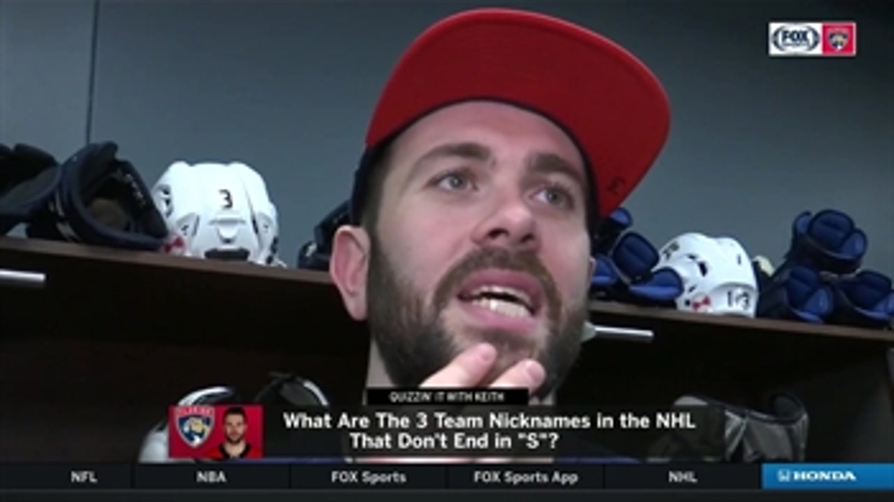 Quizzing it with Keith: How much hockey trivia does Yandle know?