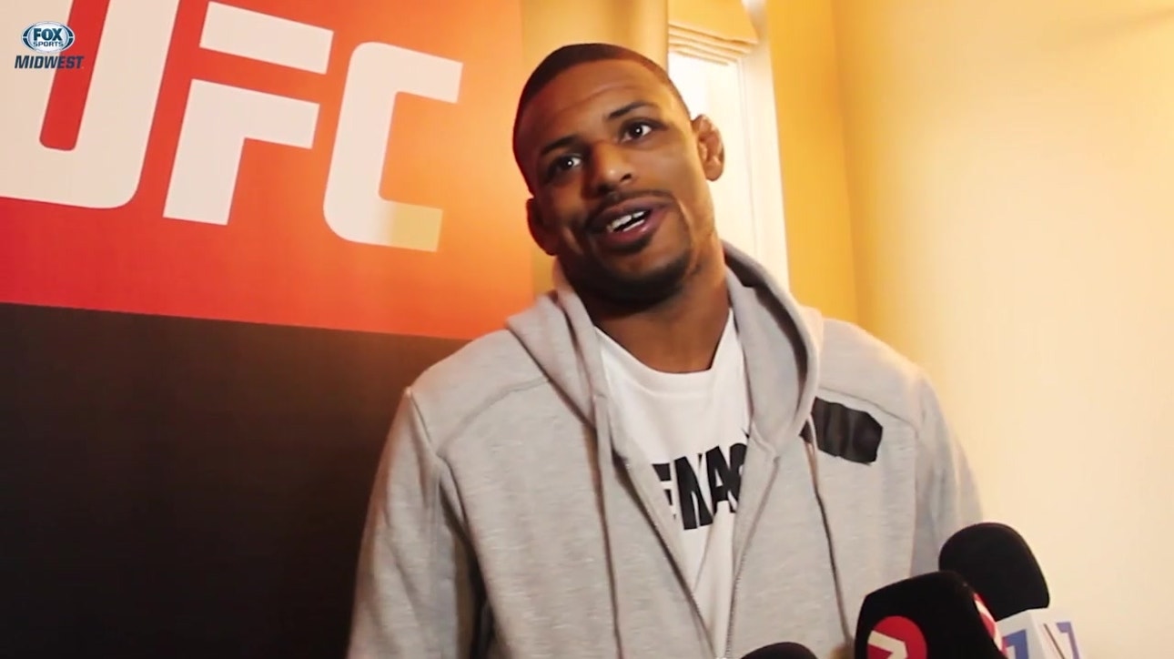 Michael 'The Menace' Johnson on UFC fight in St. Louis: 'I'm here for business'