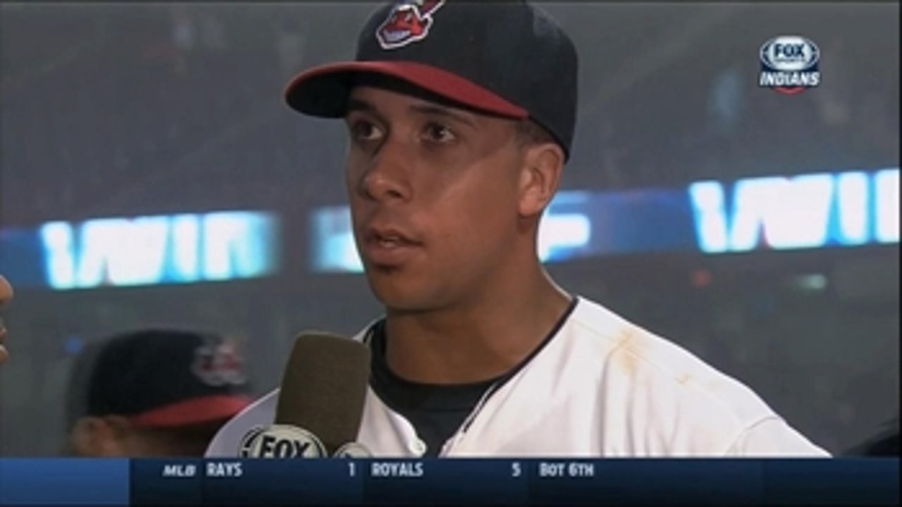 Michael Brantley praises Kluber, Tribe starters