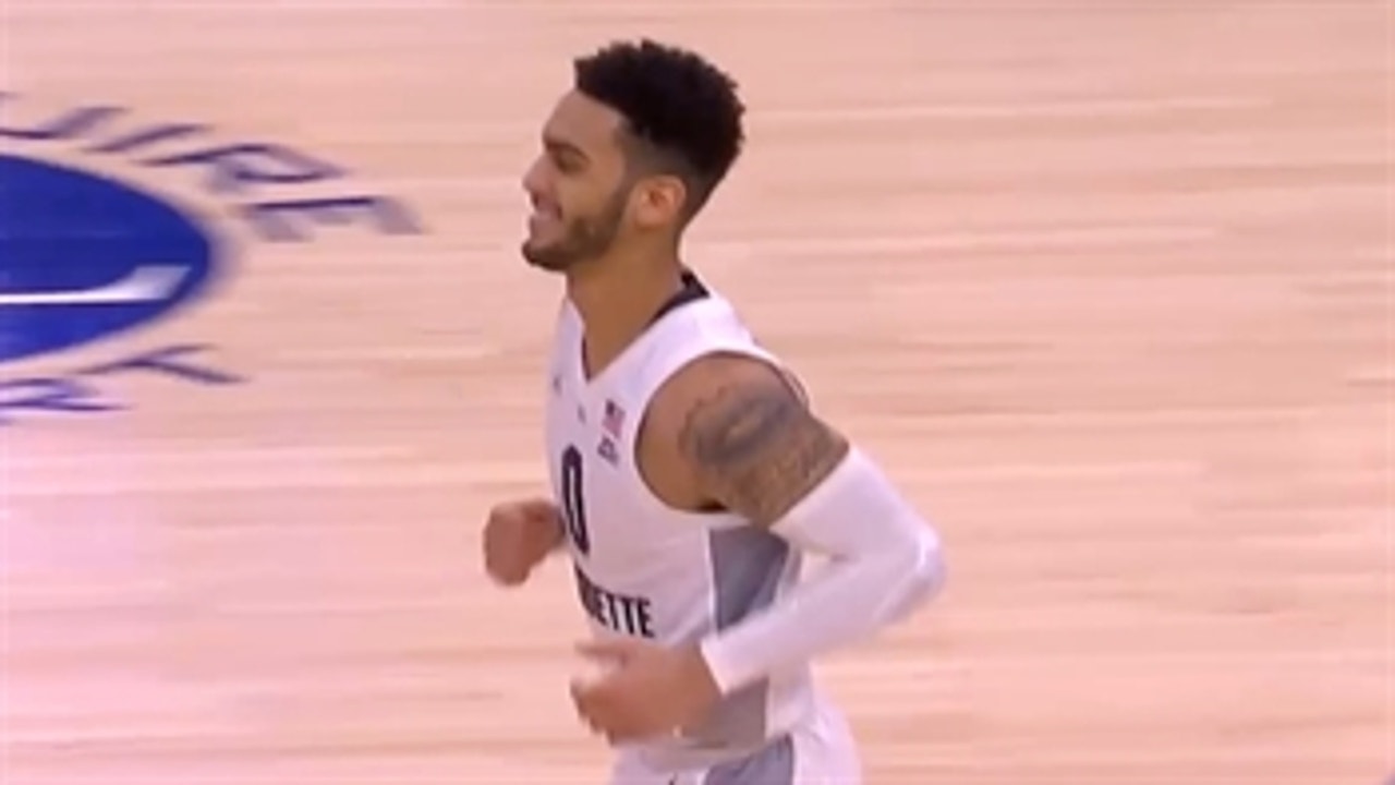 Markus Howard puts up 25 in the first half vs. Central Arkansas