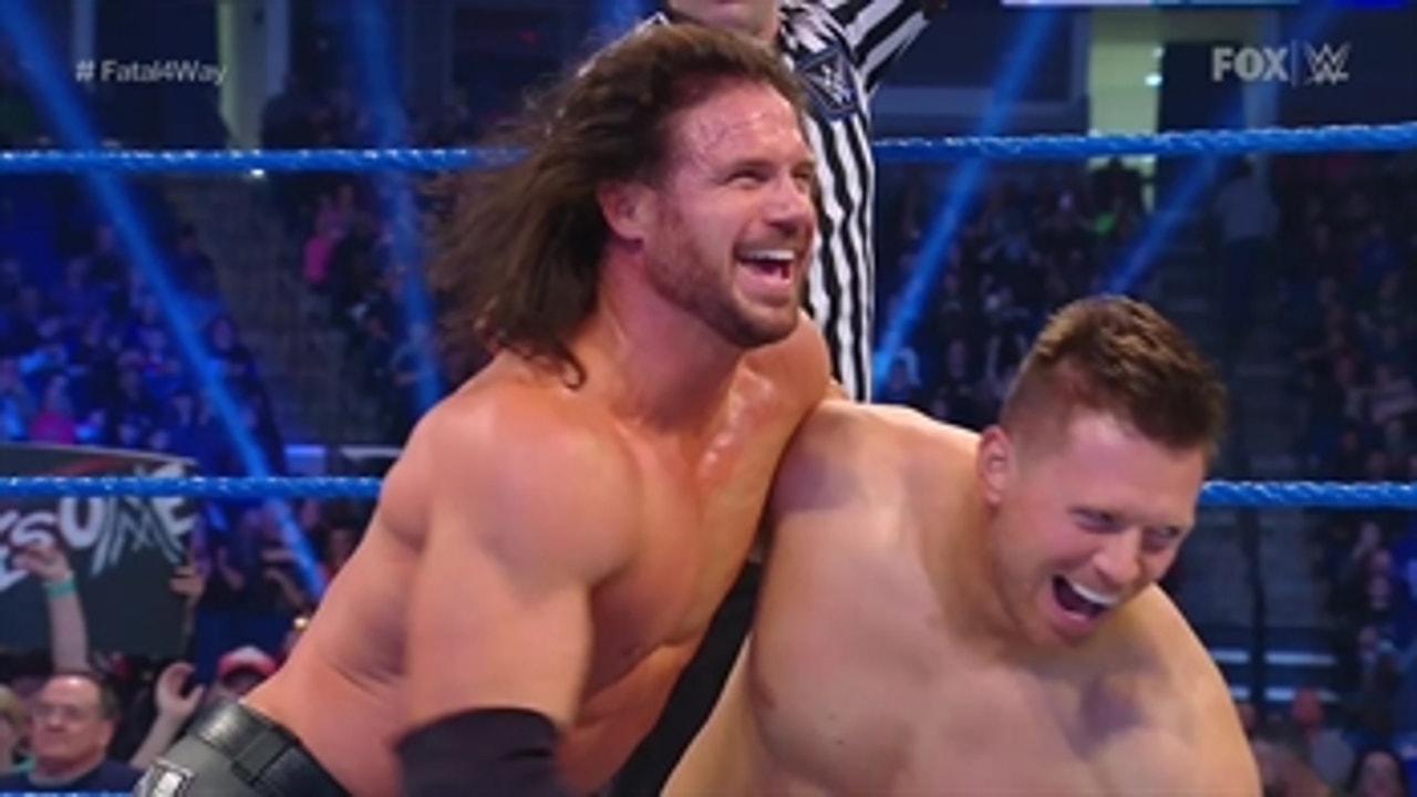 The Miz and John Morrison earn tag team title shot after winning 4-way tag match