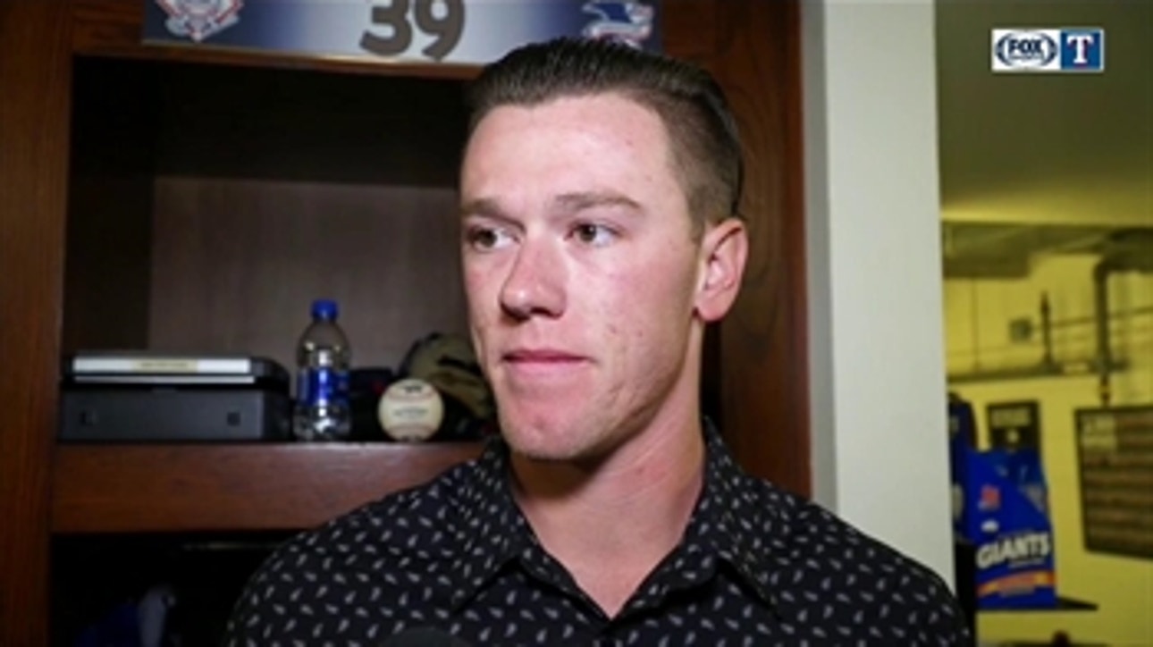 Kolby Allard on his night on the mound in loss to Brewers