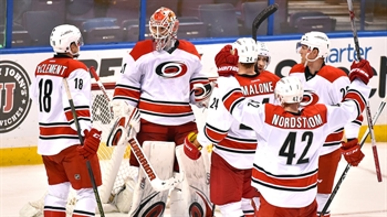 Hurricanes trounce Blues for 4th straight win