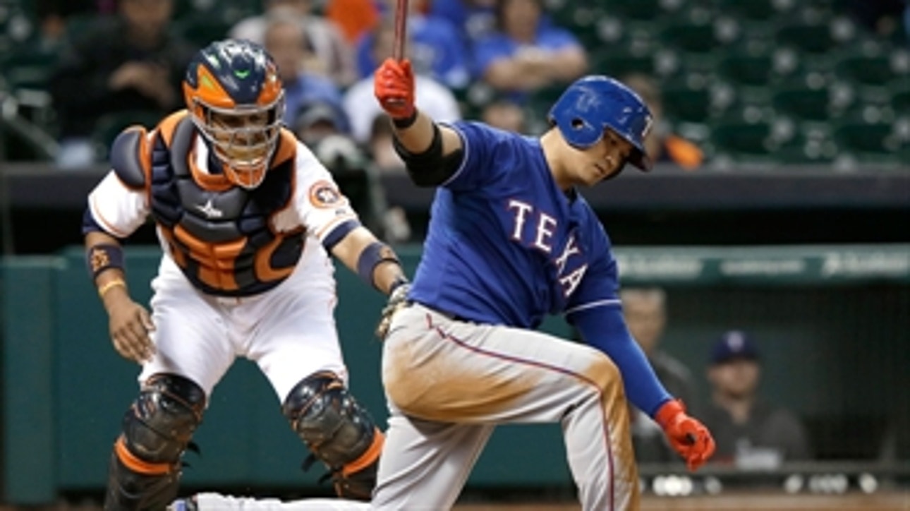 Rangers blanked by Astros