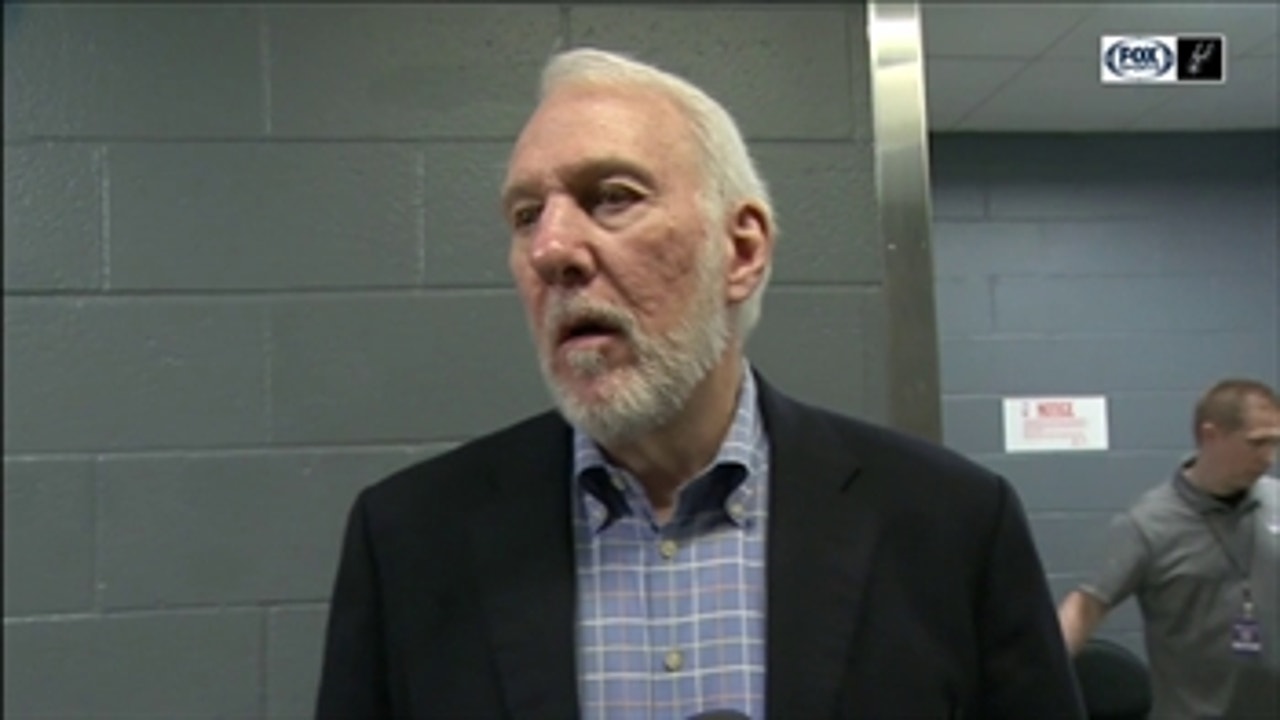 Gregg Popovich on the Spurs loss to the Kings