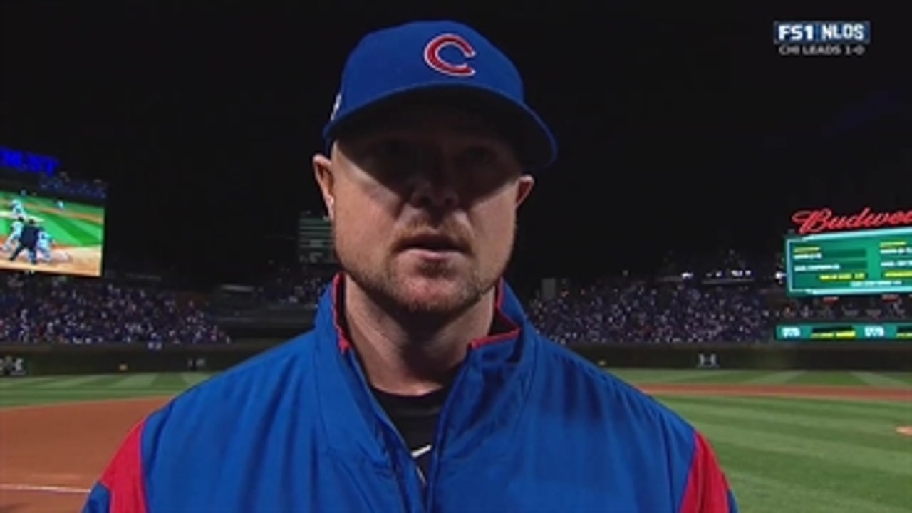 Jon Lester on his dominant NLDS Game 1 win