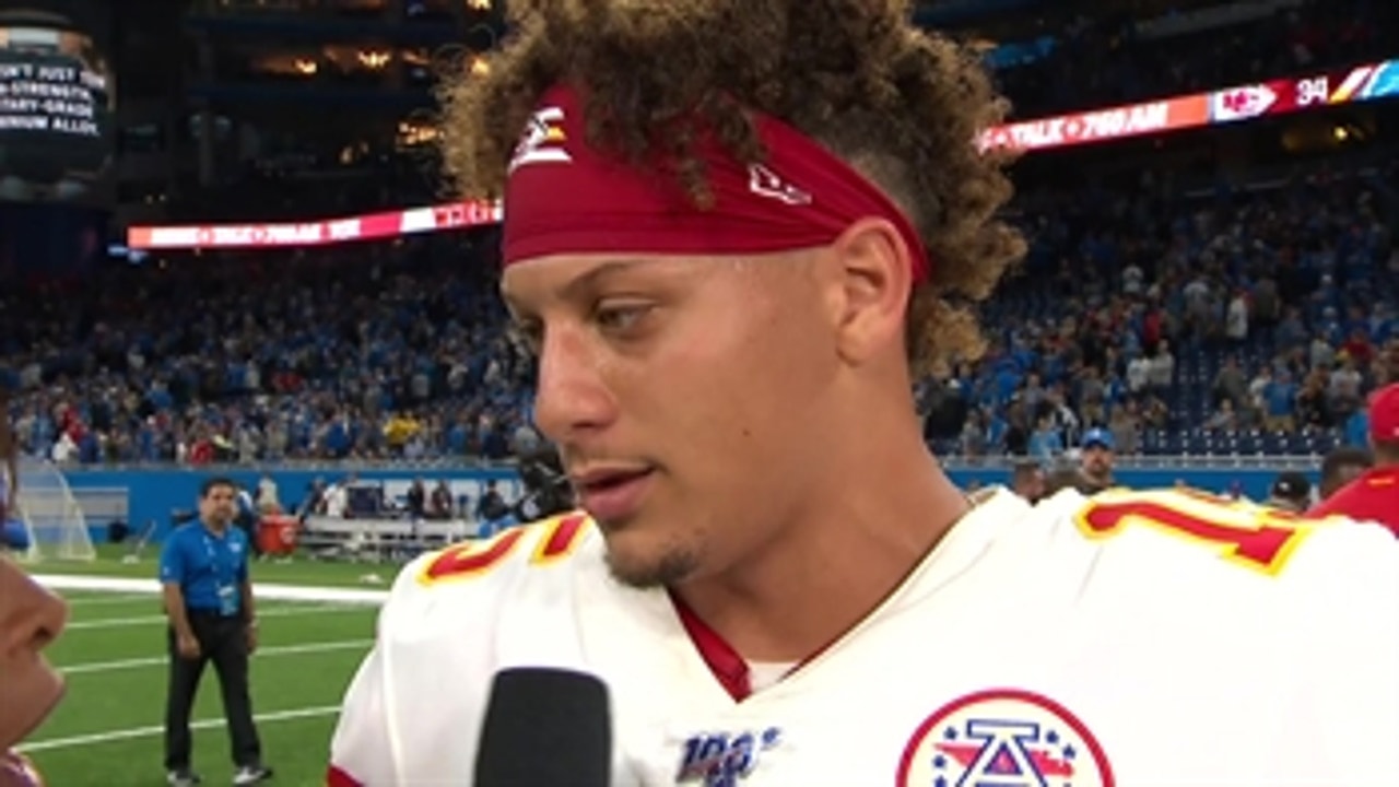 Watch Patrick Mahomes break down game-winning drive vs. Lions