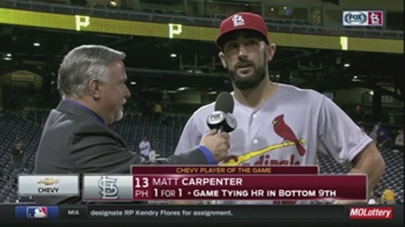 Down to last strike, Carpenter lifts Cards