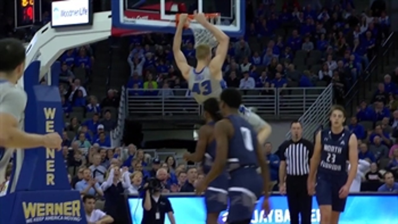 Creighton catches fire from three in second half to put away North Florida