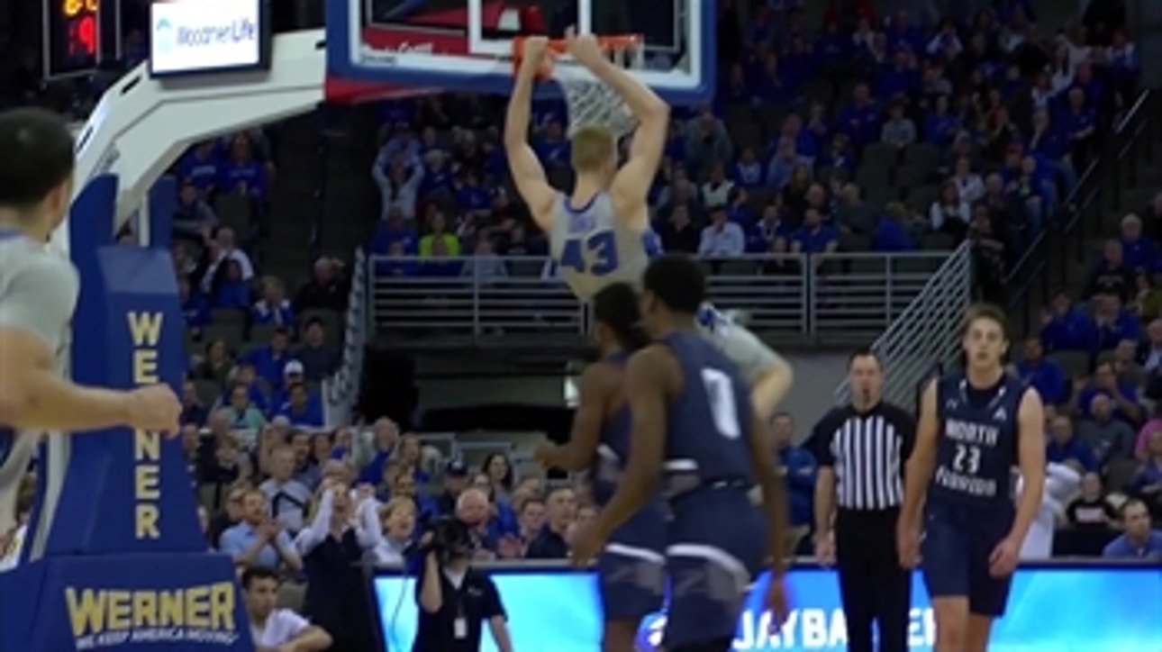Creighton catches fire from three in second half to put away North Florida