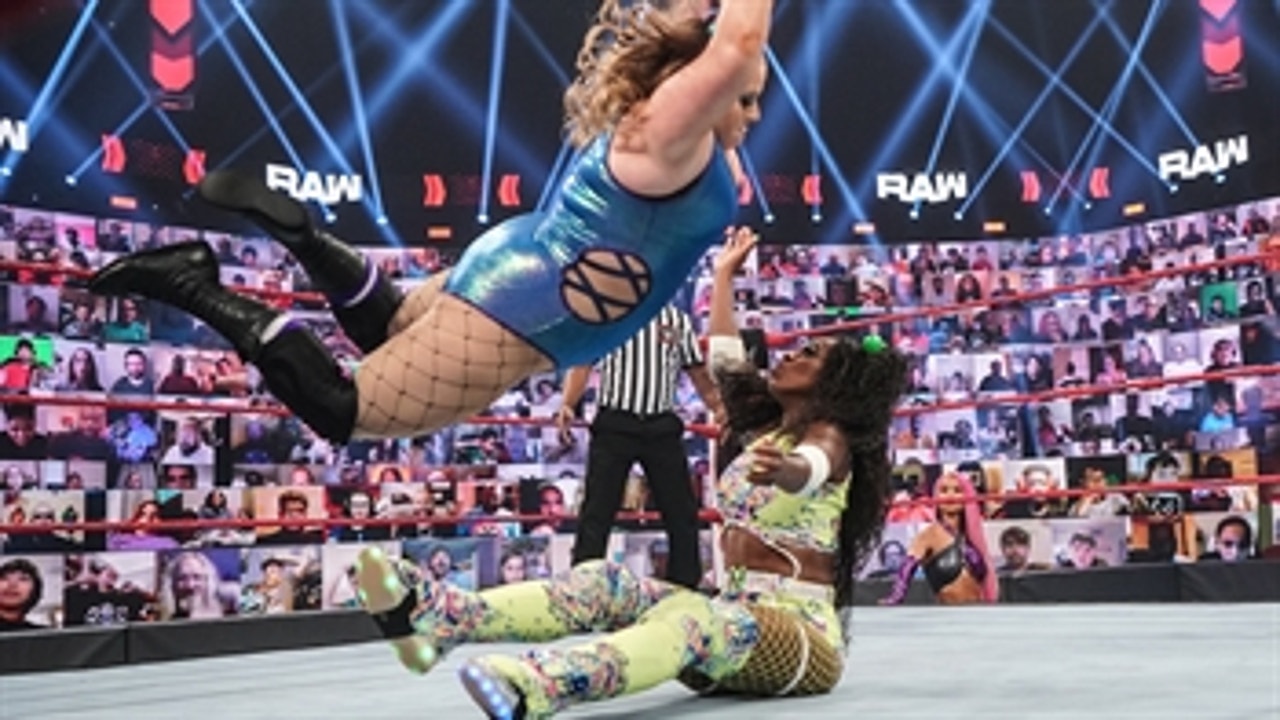 Eva Marie's mystery friend battles Naomi: Raw, June 14, 2021