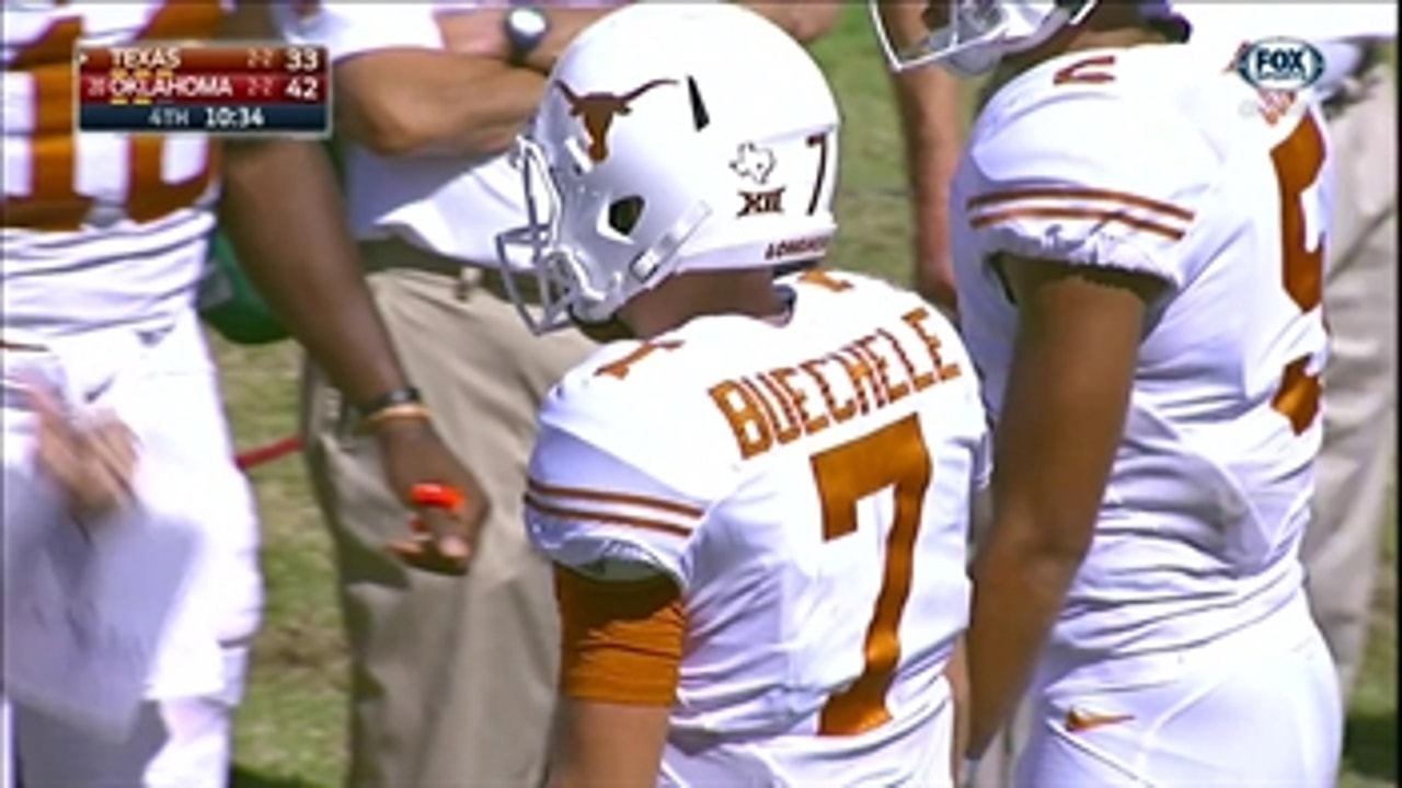 Buechele to Forman for Longhorns TD in 2016 ' Red River Classics