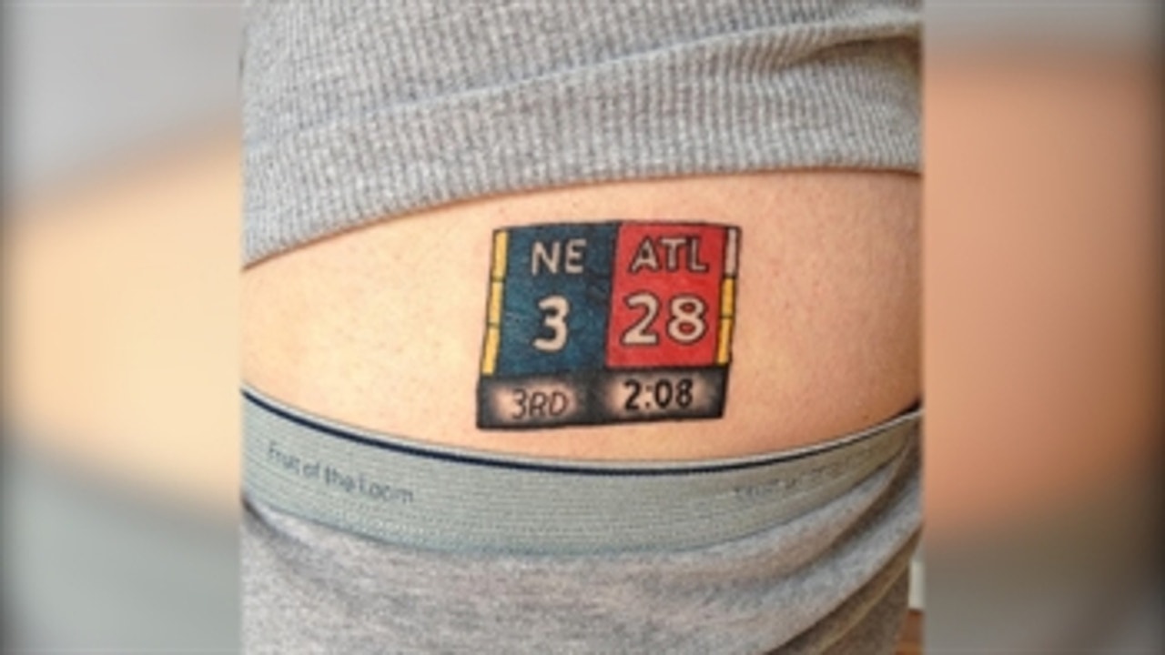 This Redskins fan got an 'anti-Patriots' tattoo that makes no sense at all