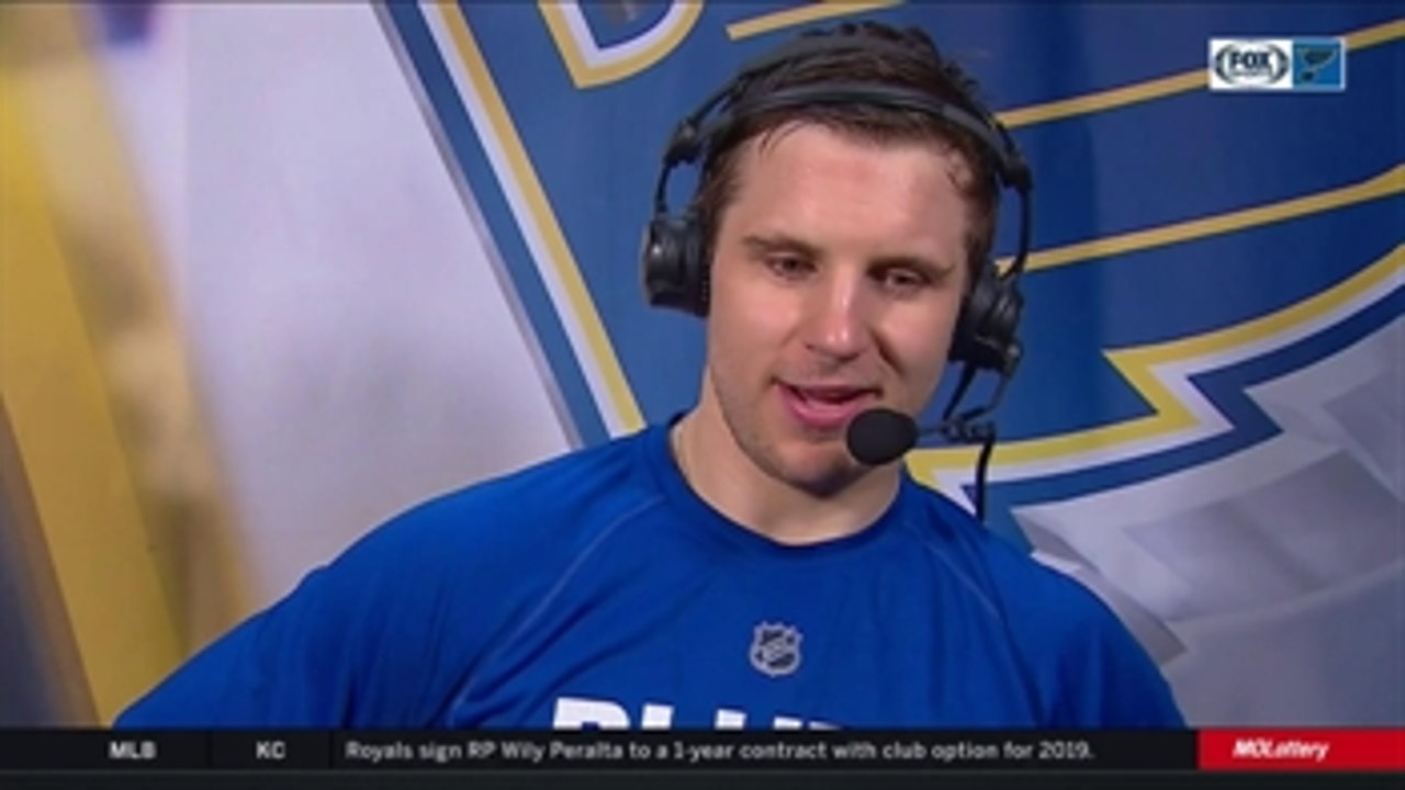 Schenn says Panger could be a good luck charm: 'You're welcome anytime'
