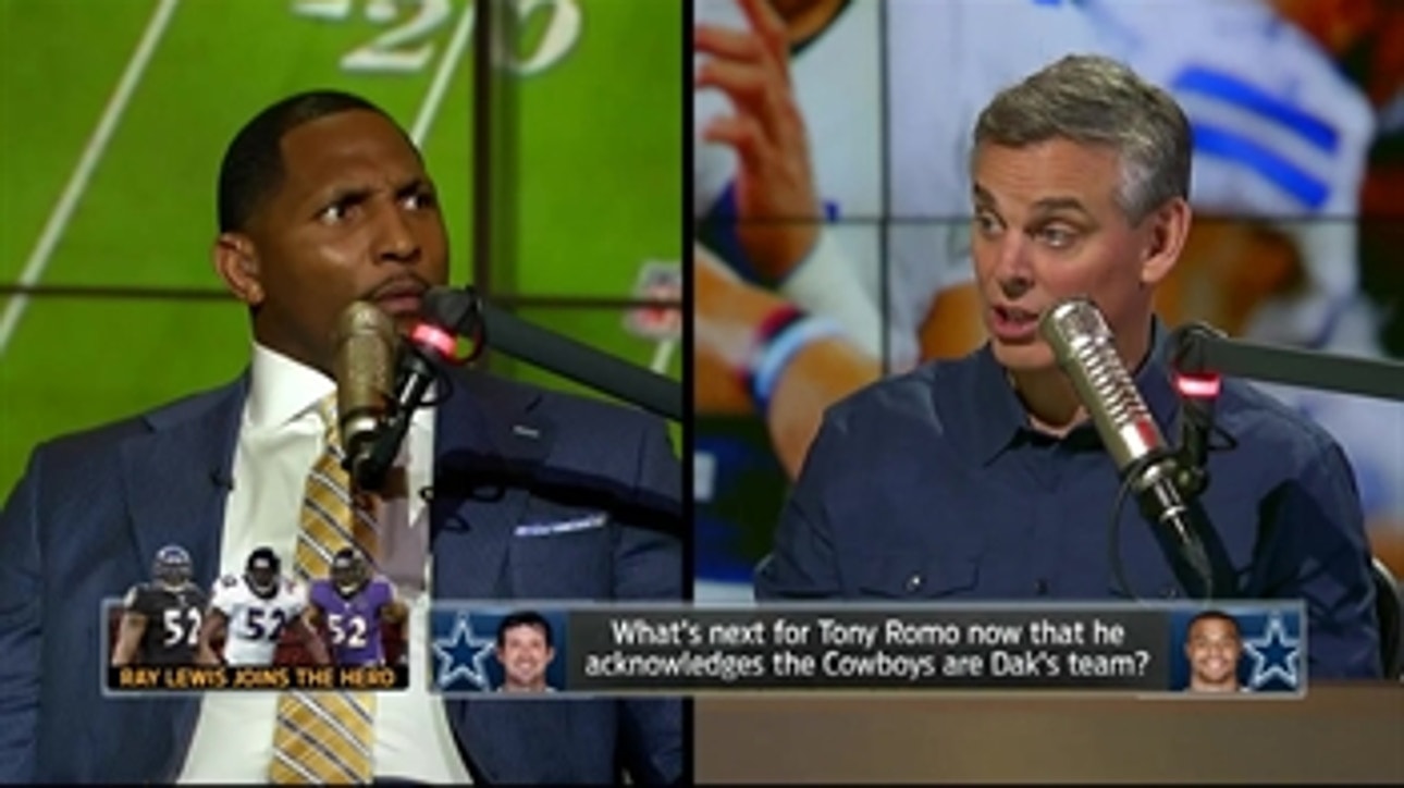 Ray Lewis answers the question: What is next for Dallas Cowboys QB Tony Romo? ' THE HERD