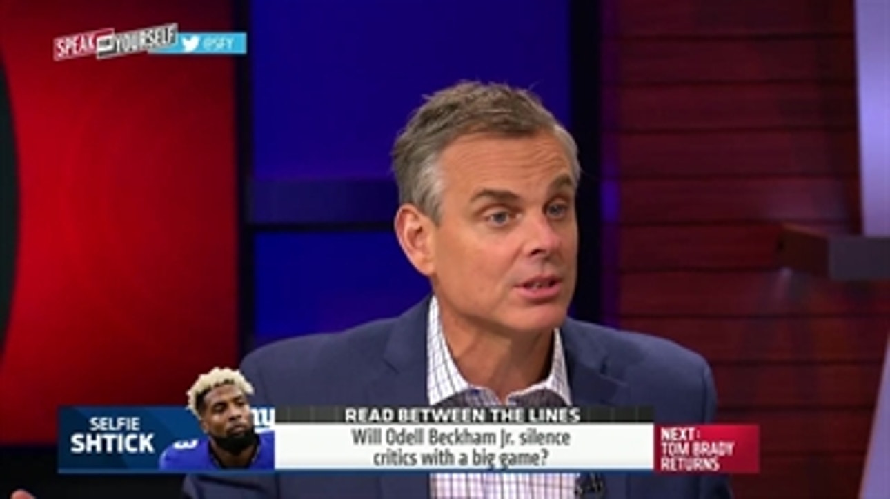 Odell Beckham won't silence critics on Monday Night Football - 'Speak For Yourself'