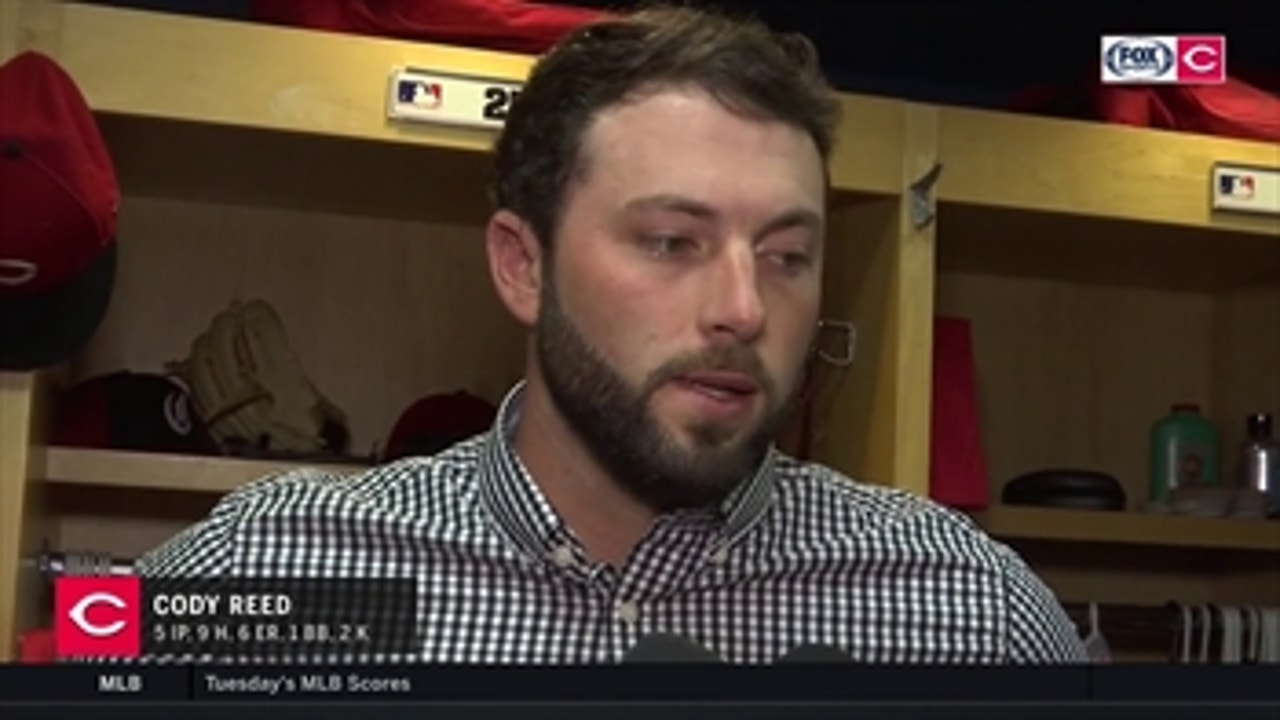 Cody Reed feels he forced weak contact can build on start despite loss