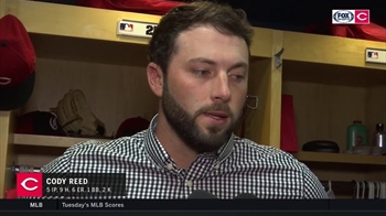 Cody Reed feels he forced weak contact can build on start despite loss