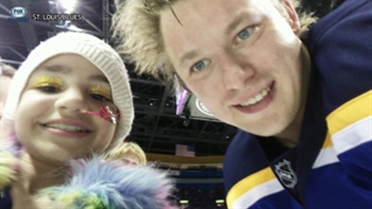 11-year-old Blues fan leaves behind a legacy of smiles