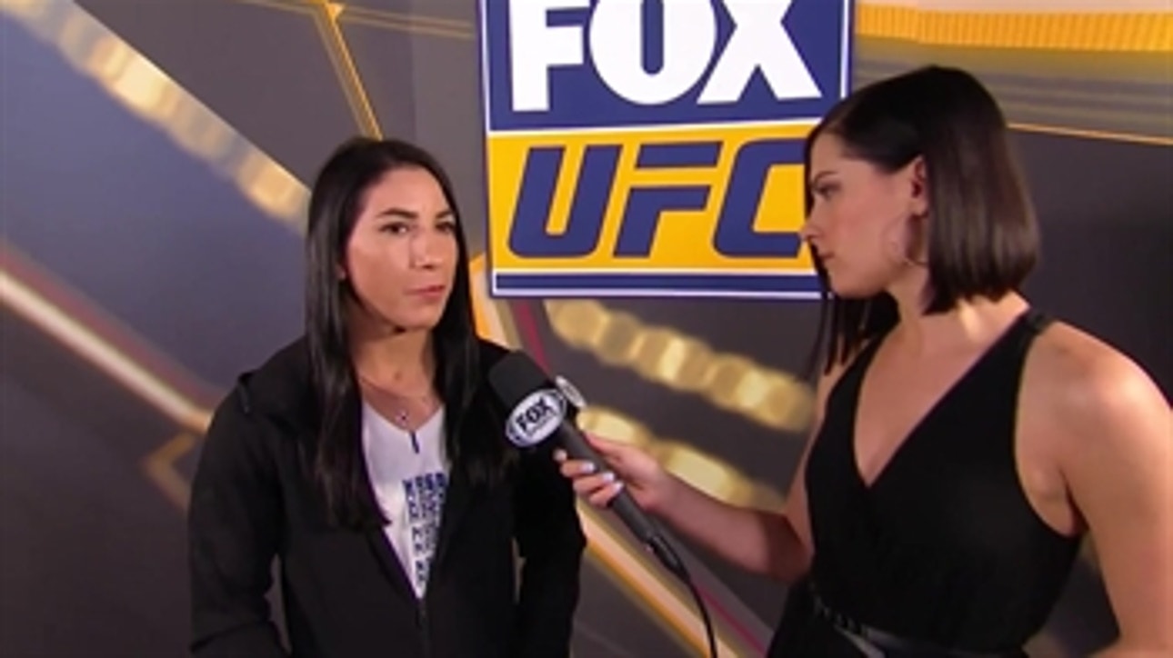 Tecia Torres talks to Megan Olivi ' INTERVIEW ' WEIGH-IN ' UFC on FOX