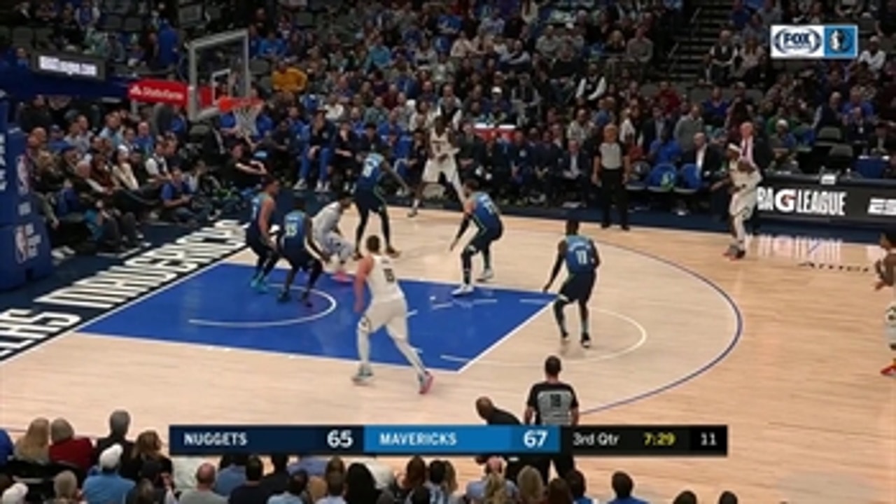 HIGHLIGHTS: Doncic Drives to the Basket, Gets the And-1