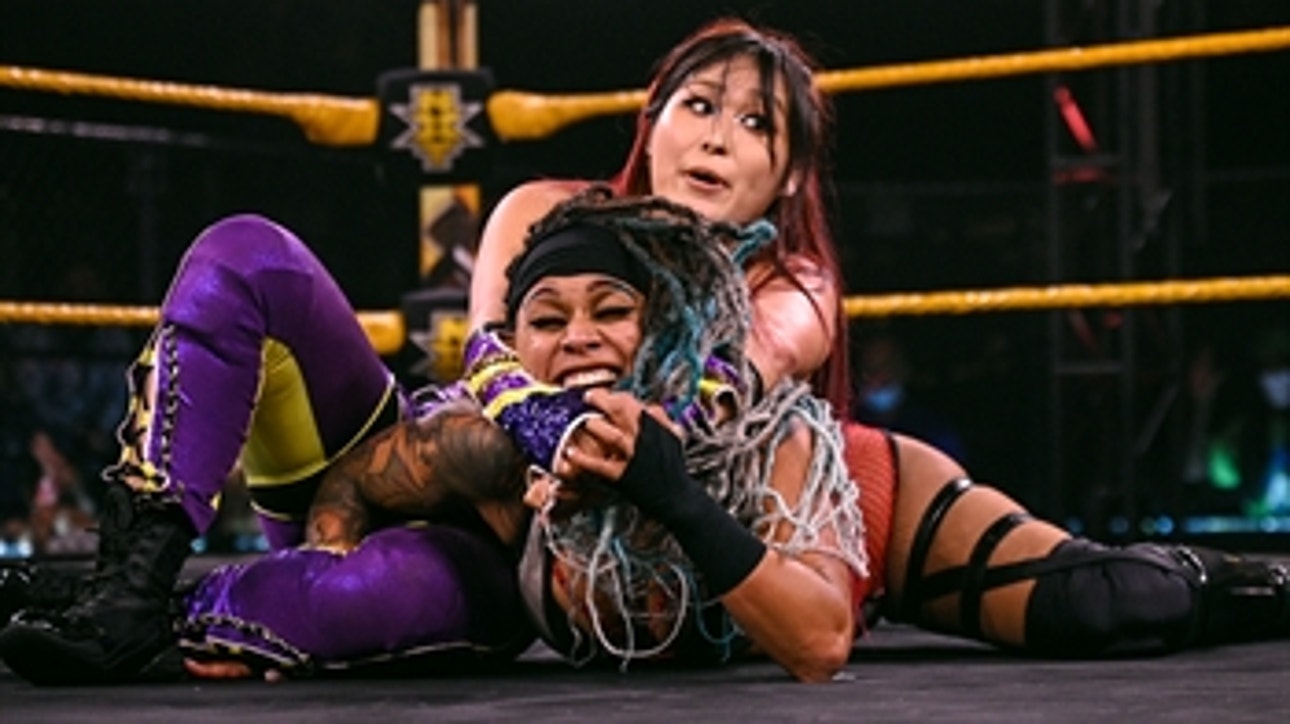 Io Shirai & Zoey Stark vs. Kacy Catanzaro & Kayden Carter - NXT Women's Tag Team Championship Match: WWE NXT, Sept. 7, 2021