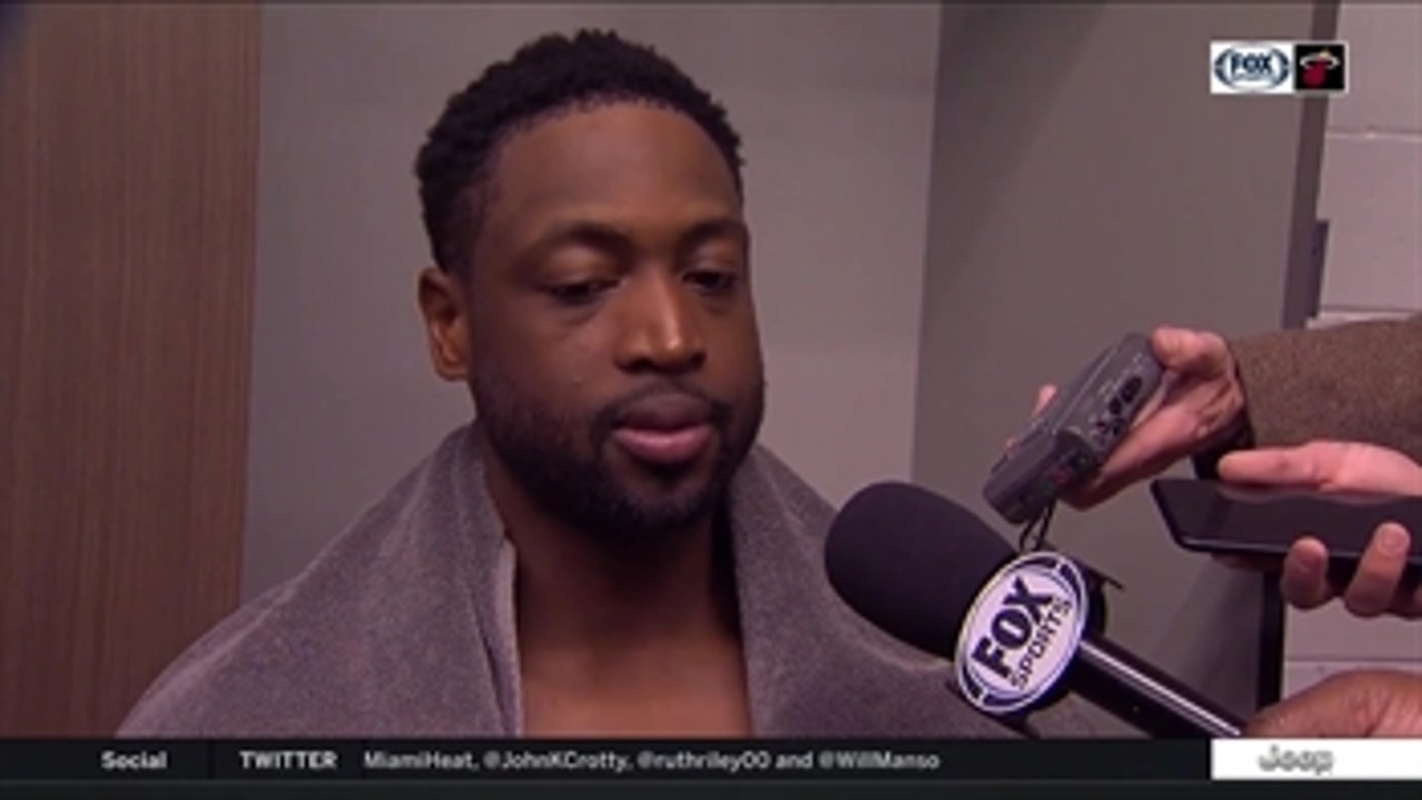 Dwyane Wade: Once Atlanta got in a rhythm at home, it was hard to stop them